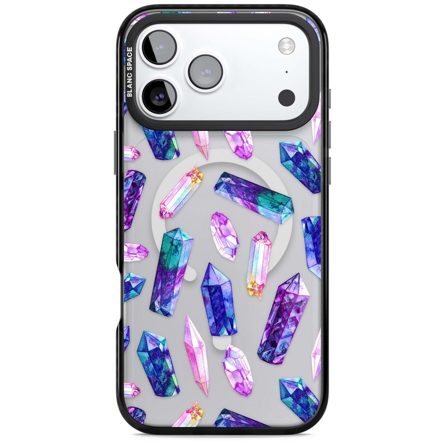 Iridescent Prism Crystals