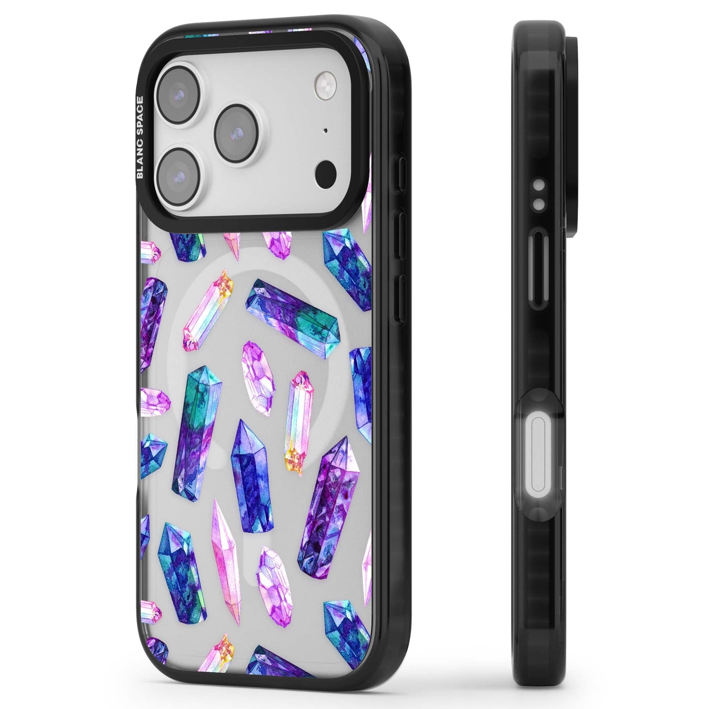 Iridescent Prism Crystals