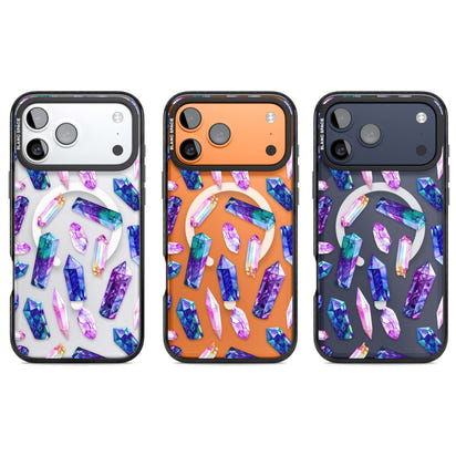 Iridescent Prism Crystals