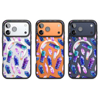 Iridescent Prism Crystals