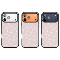 Painted Daises On Pink