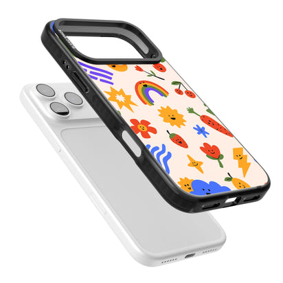 Verspielte Kawaii-Symbole