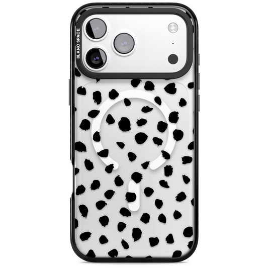 Black Dalmatian Polka Dot