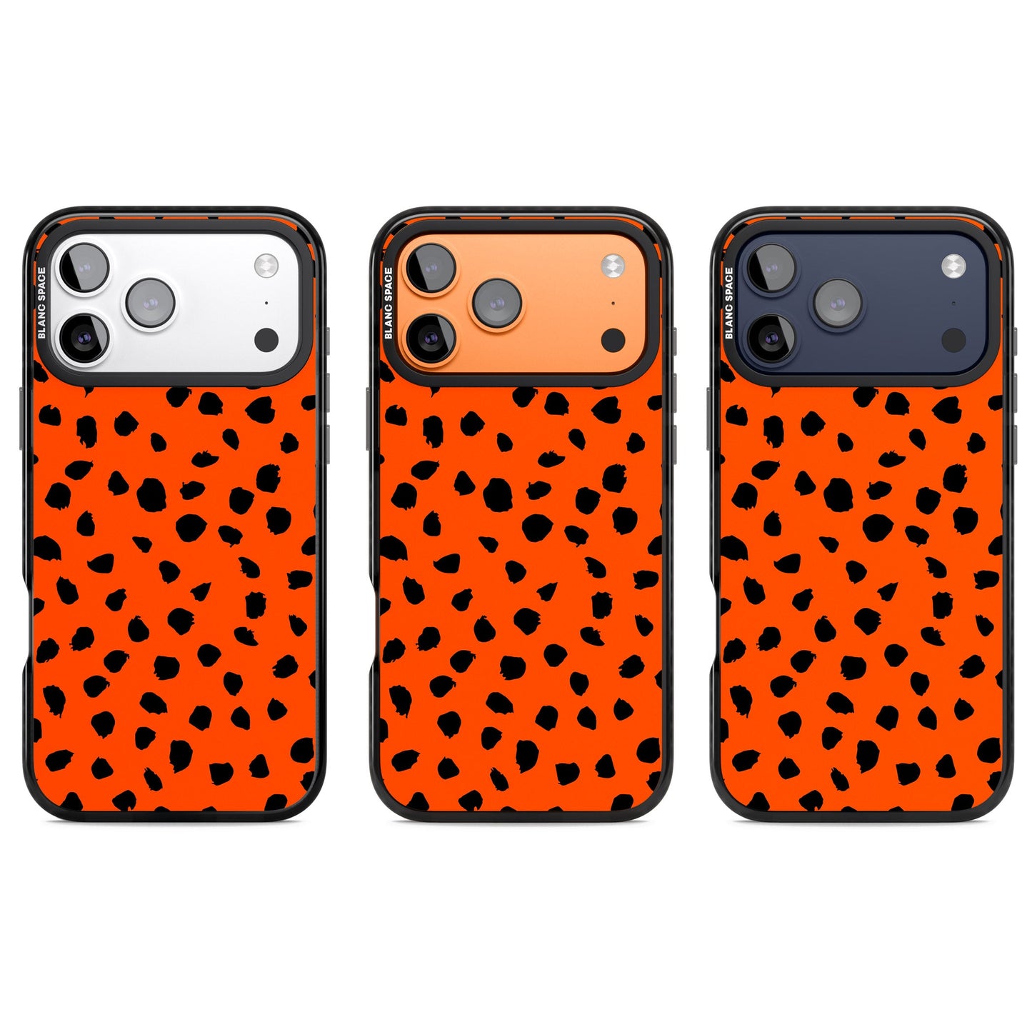 Fetter roter Punktdruck