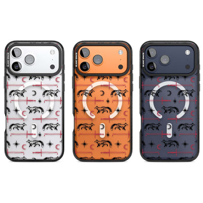 Motif renard et lame