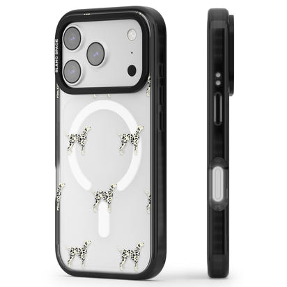 Motif de chien dalmatien