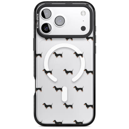 Dachshund Pattern Clear