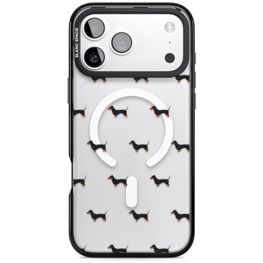 Dachshund Pattern Clear