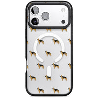 German Shepherd Pattern Clear