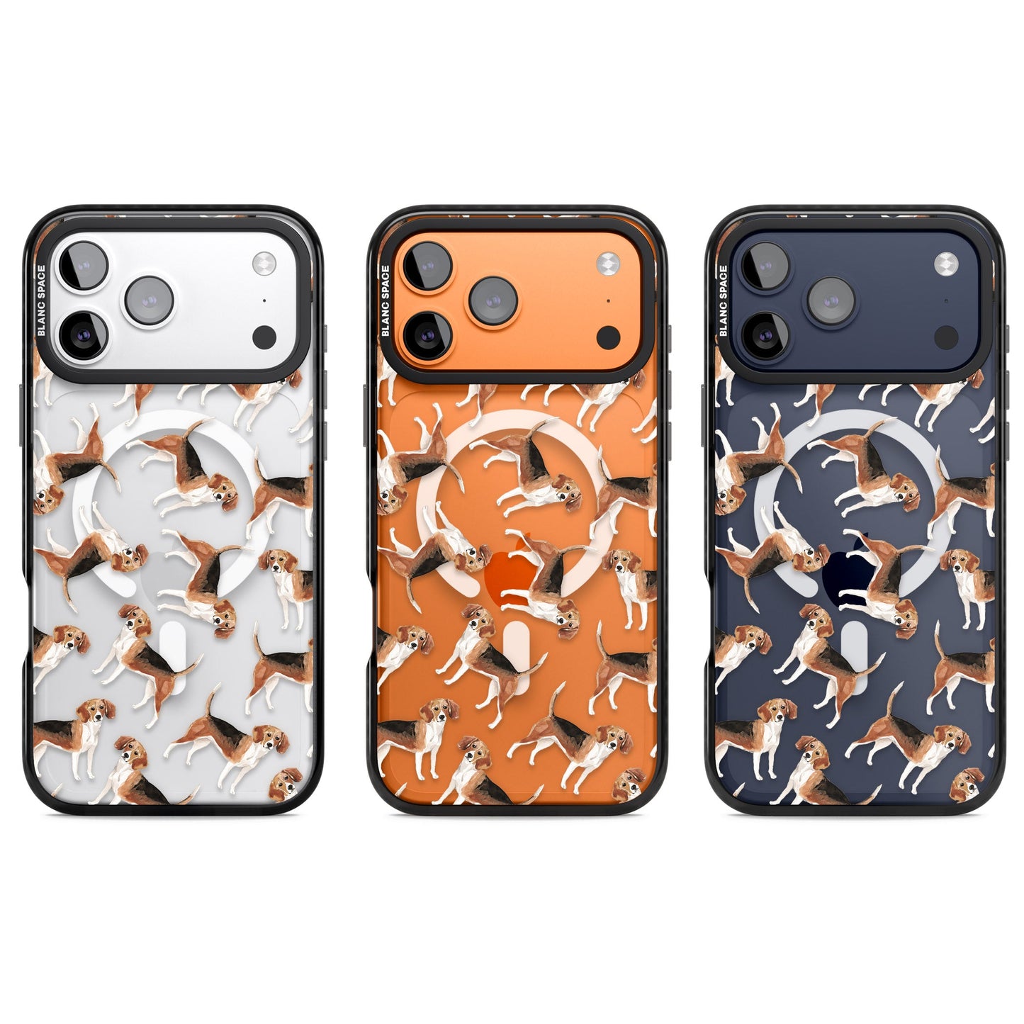 Beagle Watercolor Pattern