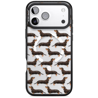 Dachshund Pattern Black Tan