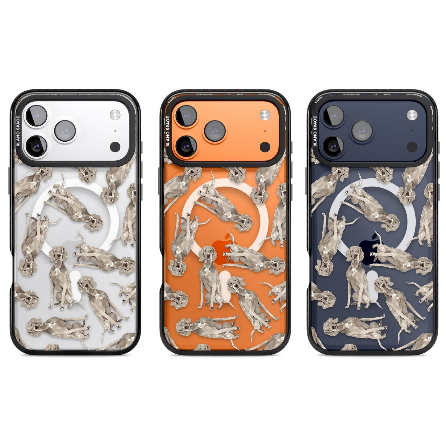 Weimaraner Watercolor Dog