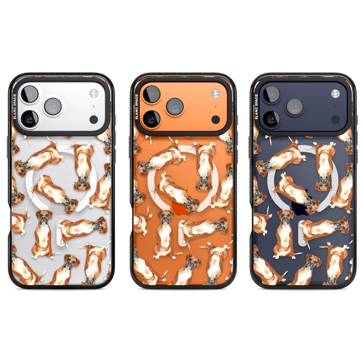 Boxer-Aquarell-Hundemuster