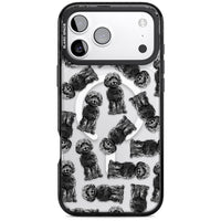 Black Cockapoo Watercolor