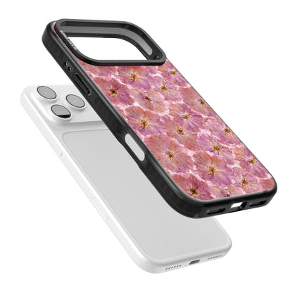 Grandes fleurs roses