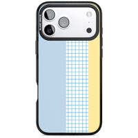 Abstract Grid Blue & Yellow