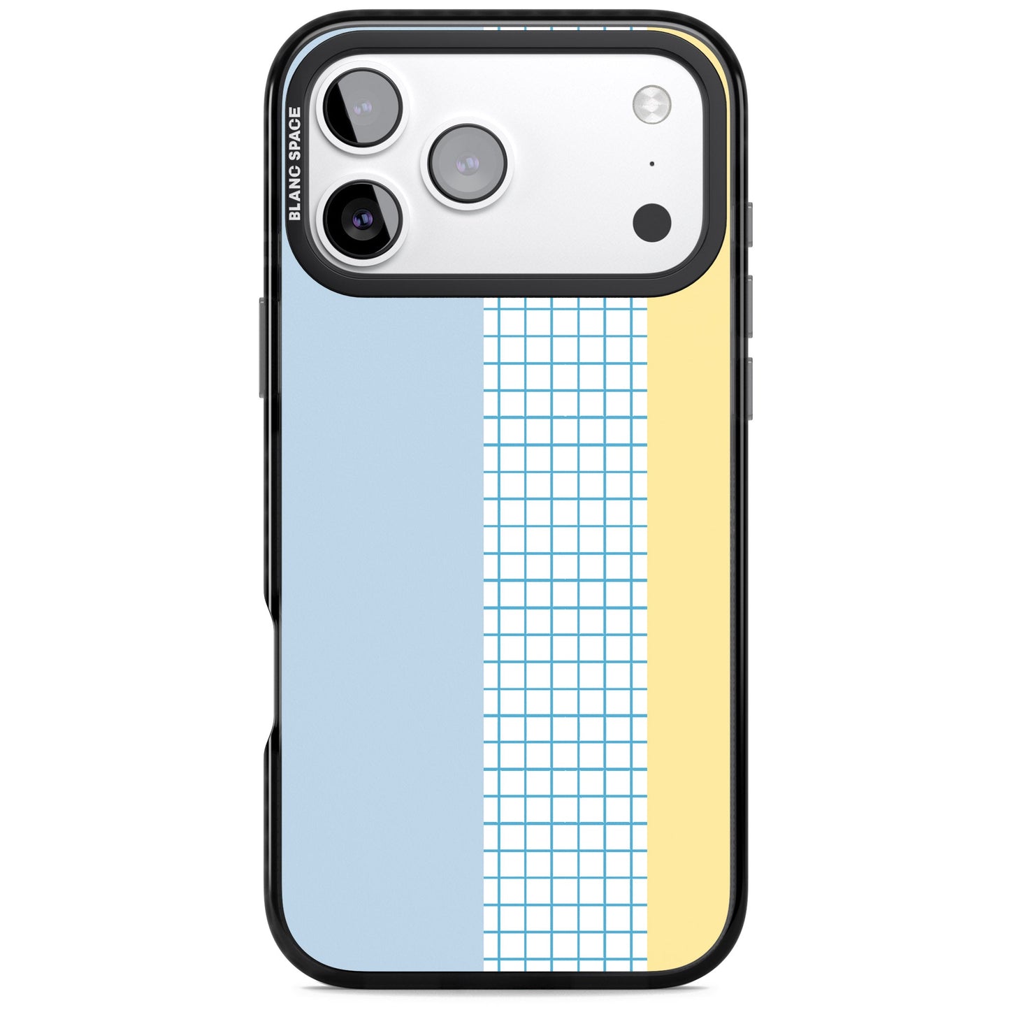 Abstract Grid Blue & Yellow