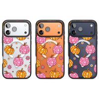 Motif de citrouilles Fleurs et Étoiles