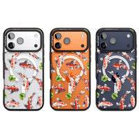 Aquarelle de poissons koi