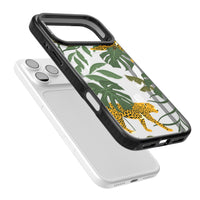 Motif chat de la jungle