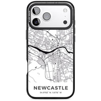 Stadtplan von Newcastle