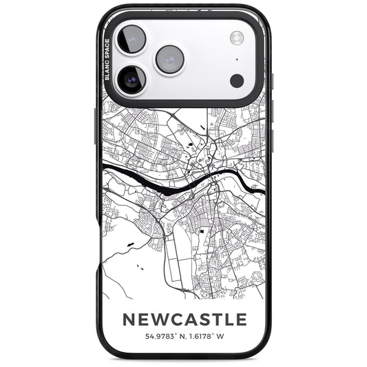 Stadtplan von Newcastle