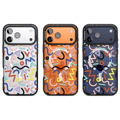 Motif rétro Memphis