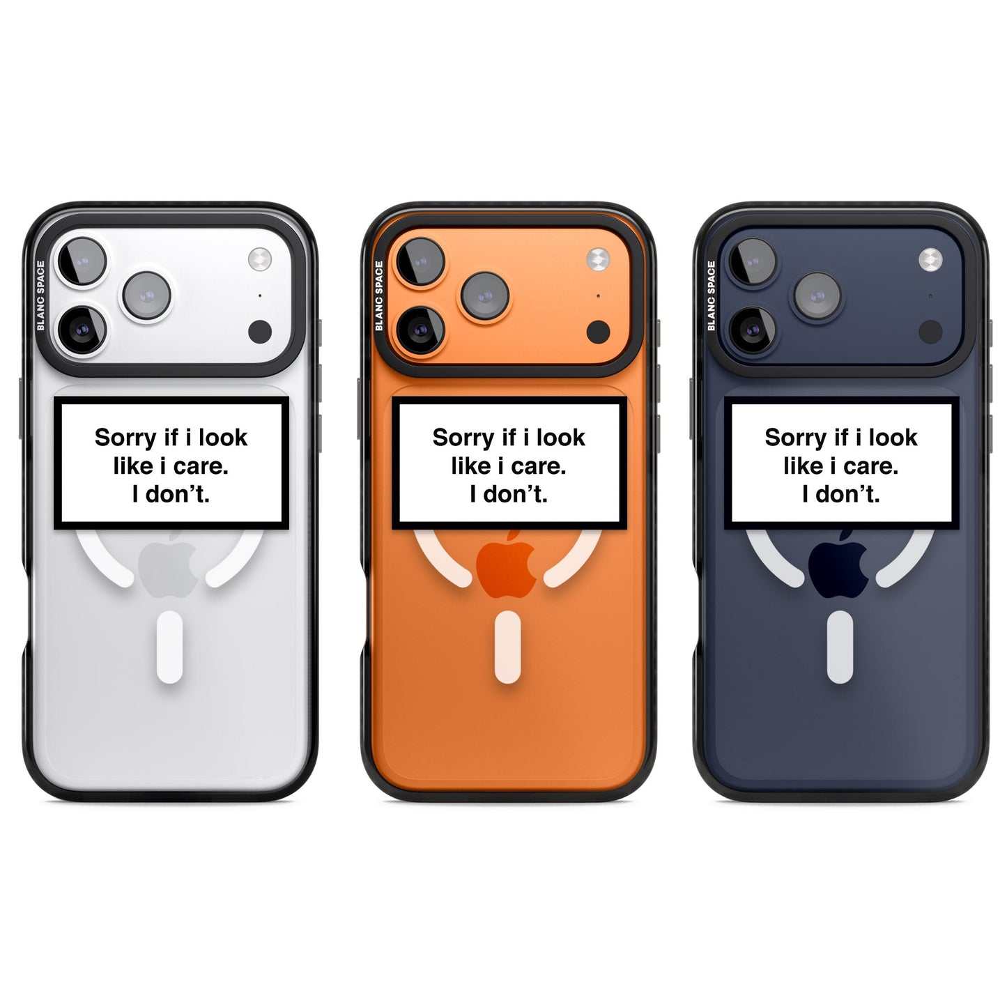 Excusez-moi si j'ai l'air de m'en soucier.