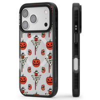 Retro Red Pumpkins & Scarecrows