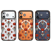 Retro Red Pumpkins & Scarecrows