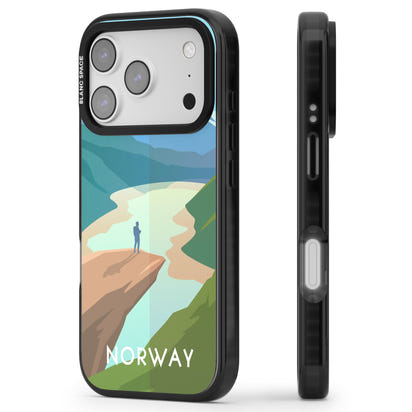 Vintage Travel Poster Norway