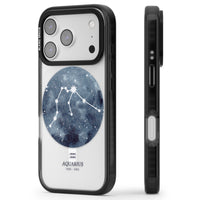 Aquarius Zodiac Blue