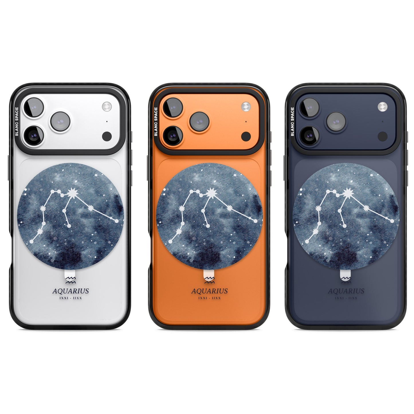 Aquarius Zodiac Blue