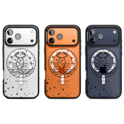 Emblème du Scorpion - Design Cosmique