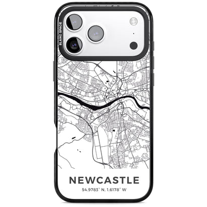 Stadtplan von Newcastle