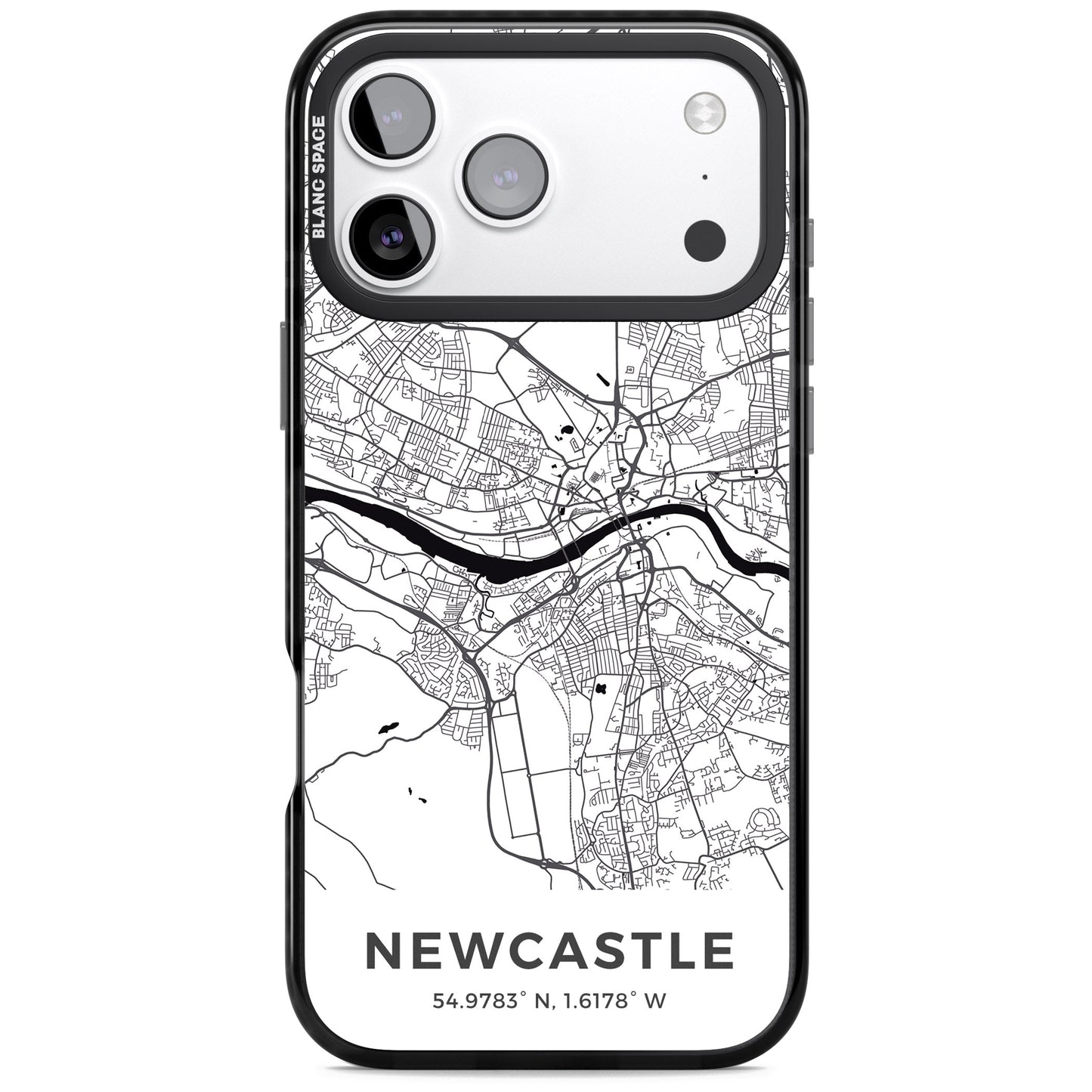 Stadtplan von Newcastle