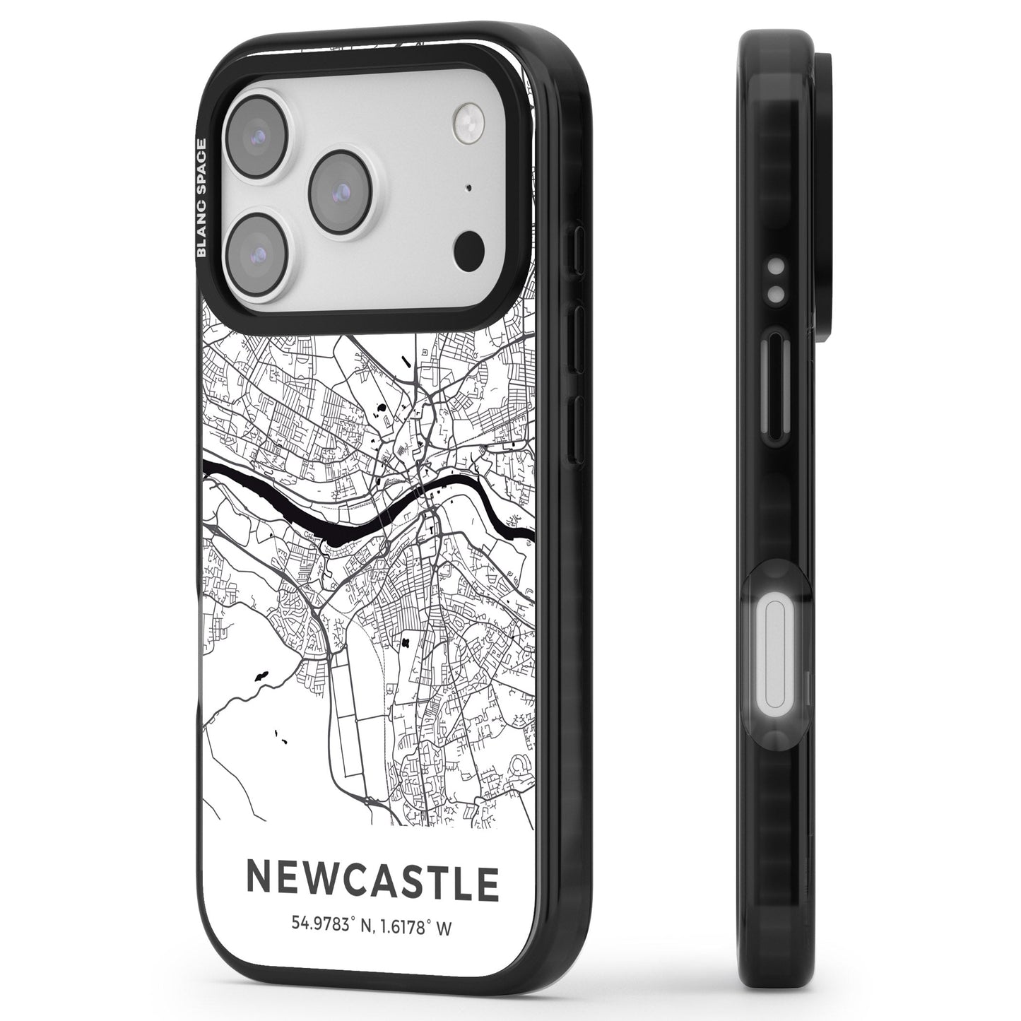 Stadtplan von Newcastle