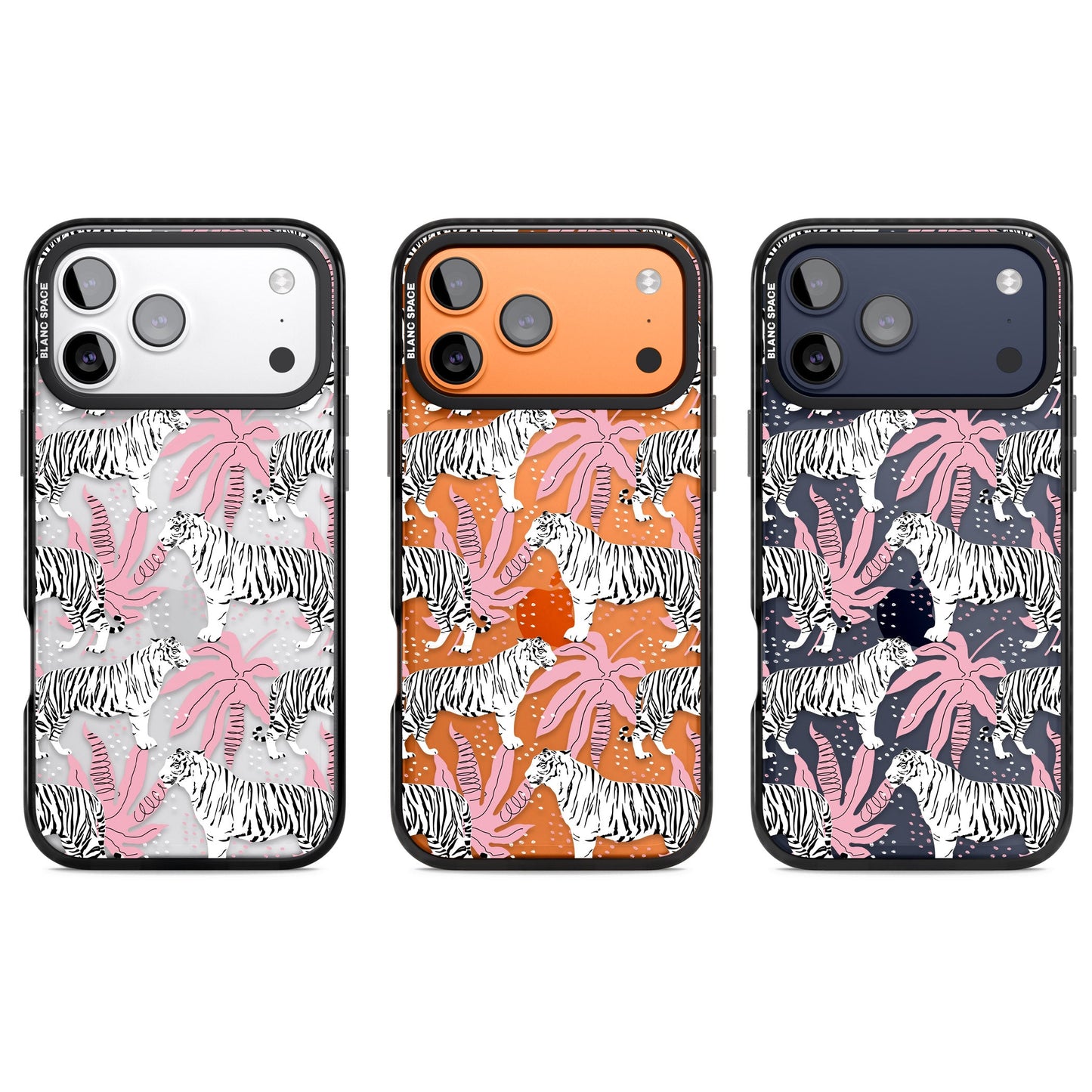 Rosa-weiße tropische Tiger