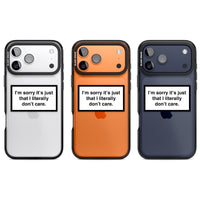 Literally Don'T Care