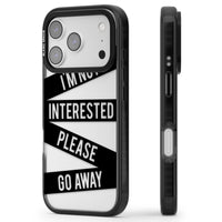 Not Interested Warning