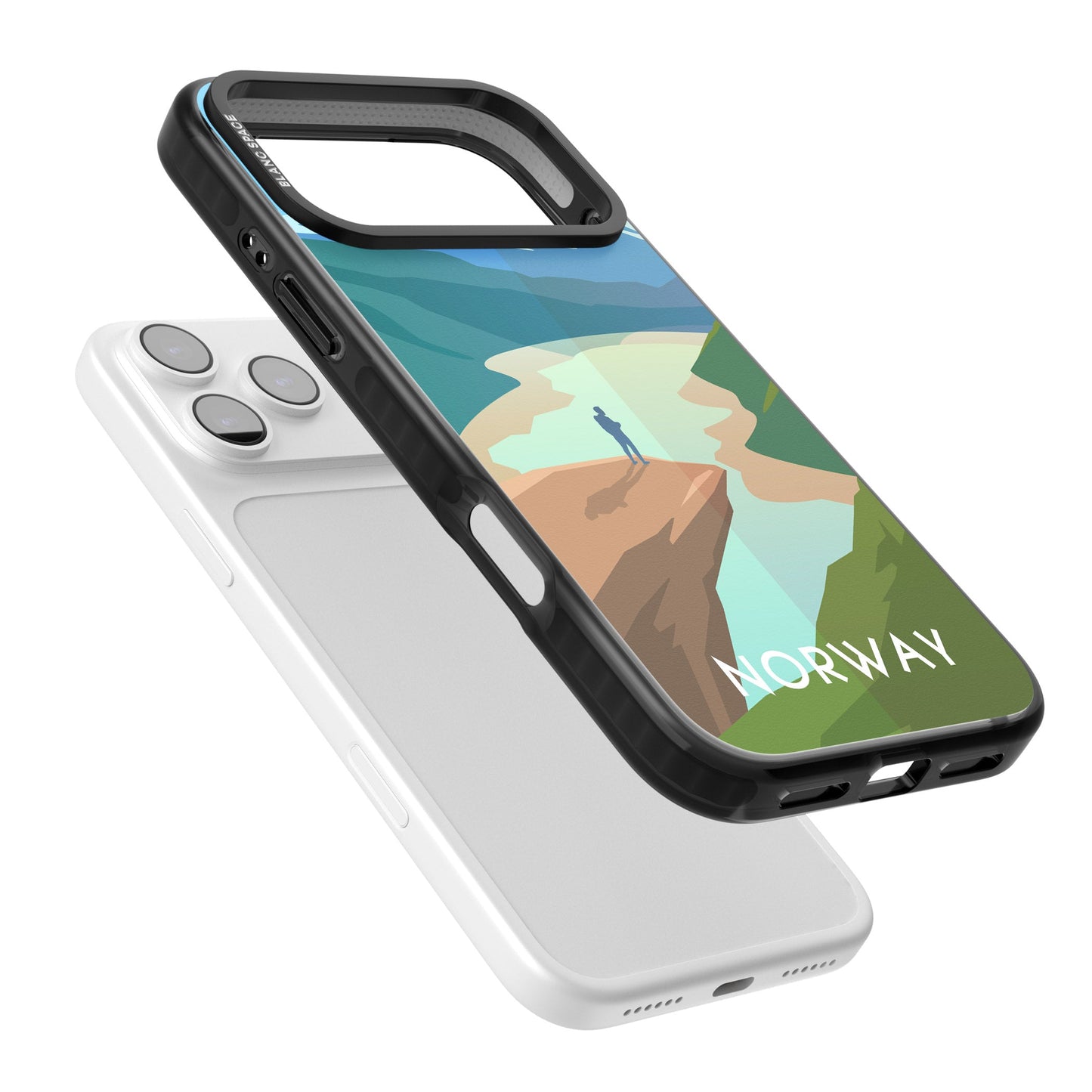 Vintage Travel Poster Norway