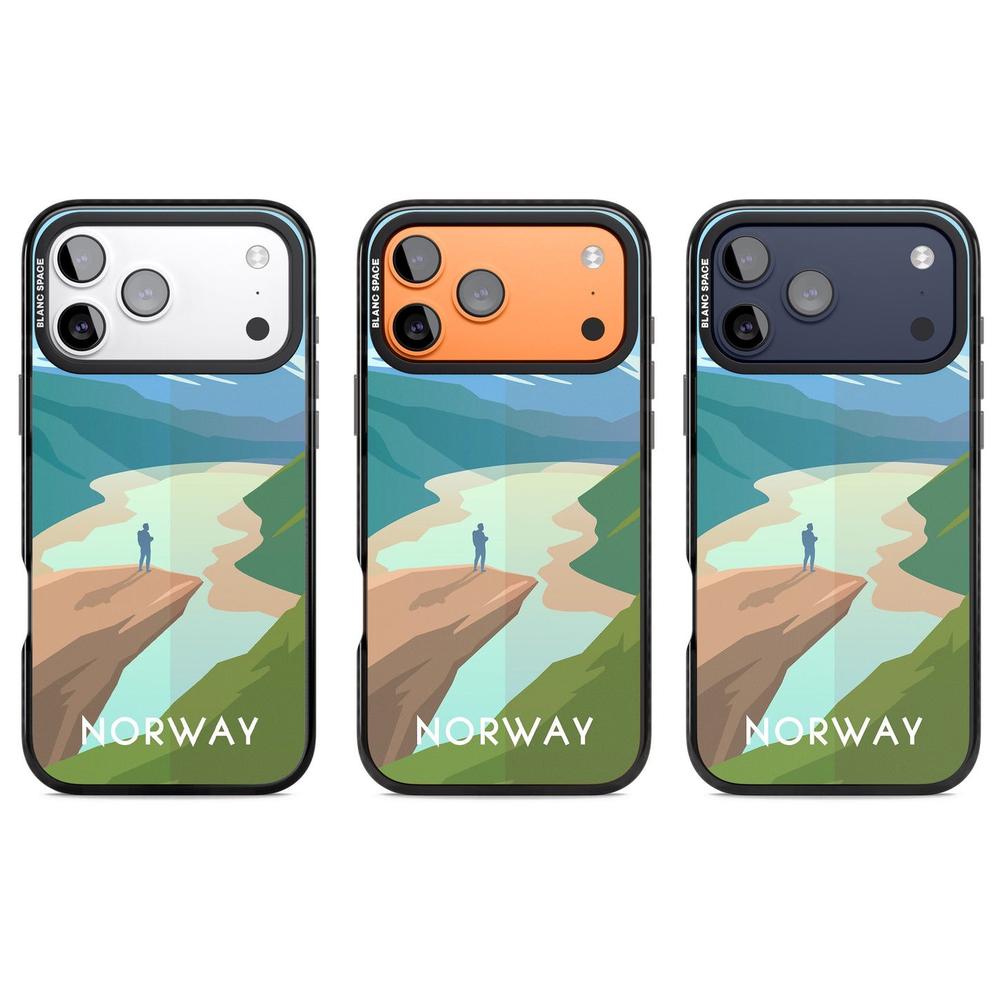 Vintage Travel Poster Norway