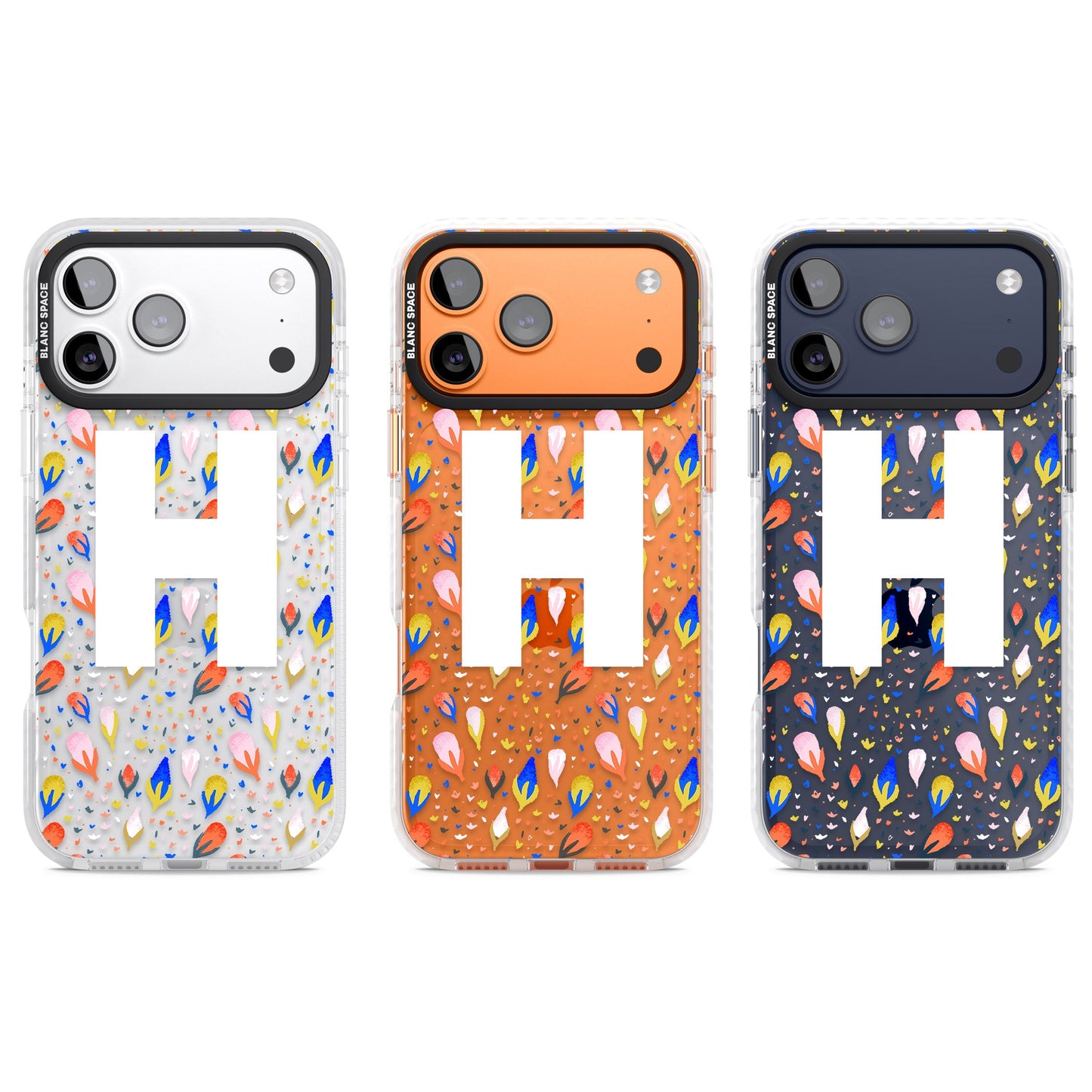 Personalised Abstract Floral Initial