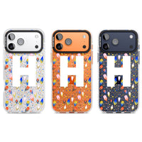 Personalised Abstract Floral Initial