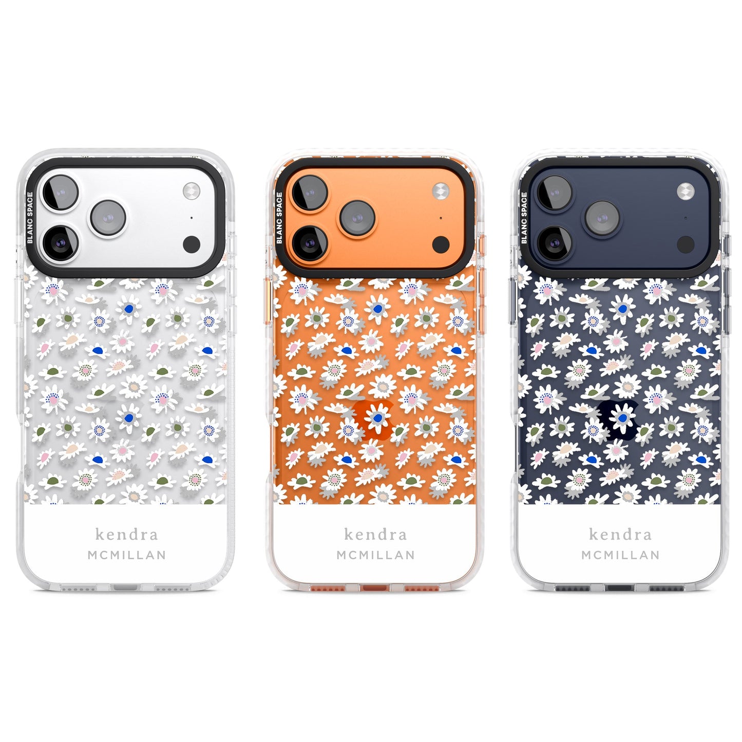 Personalised Grey & White Daisies