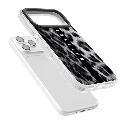 Personalised Snow Leopard Print