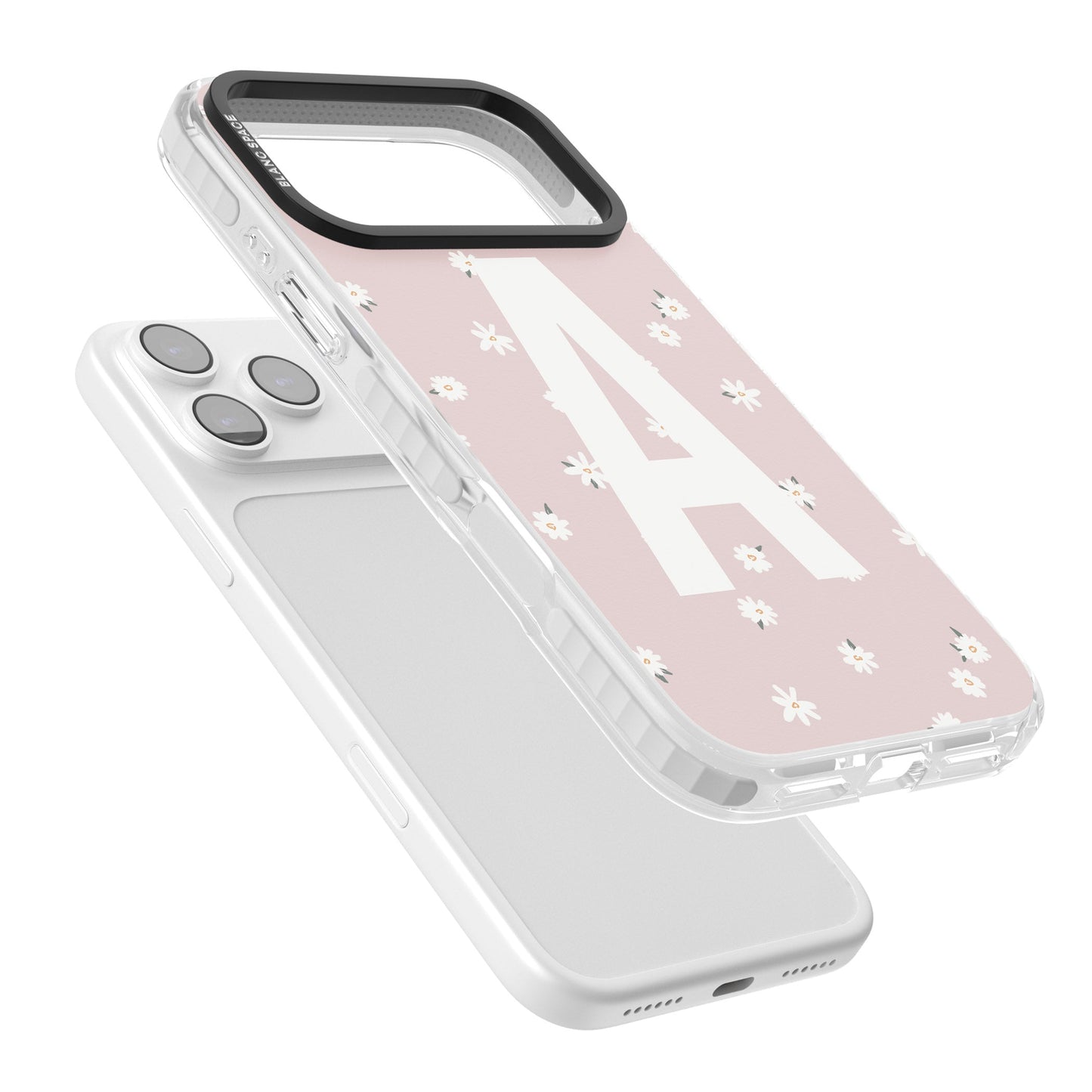 Personalised Pink Daisy Initial