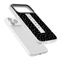 Personalised Black Dots