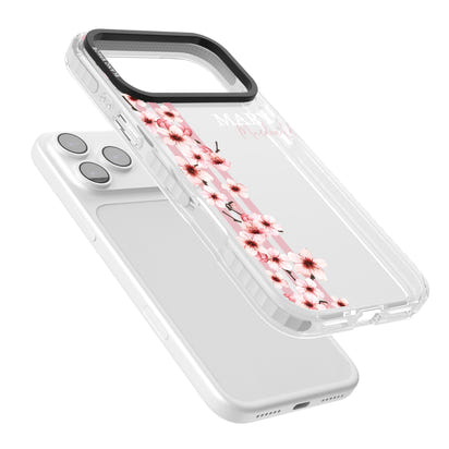 Personalisierte Kirschblütenstreifen