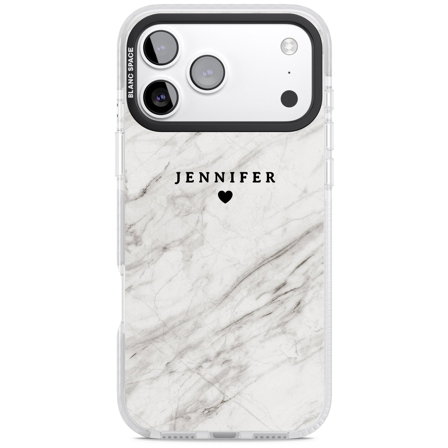 Personalised Light Grey Marble